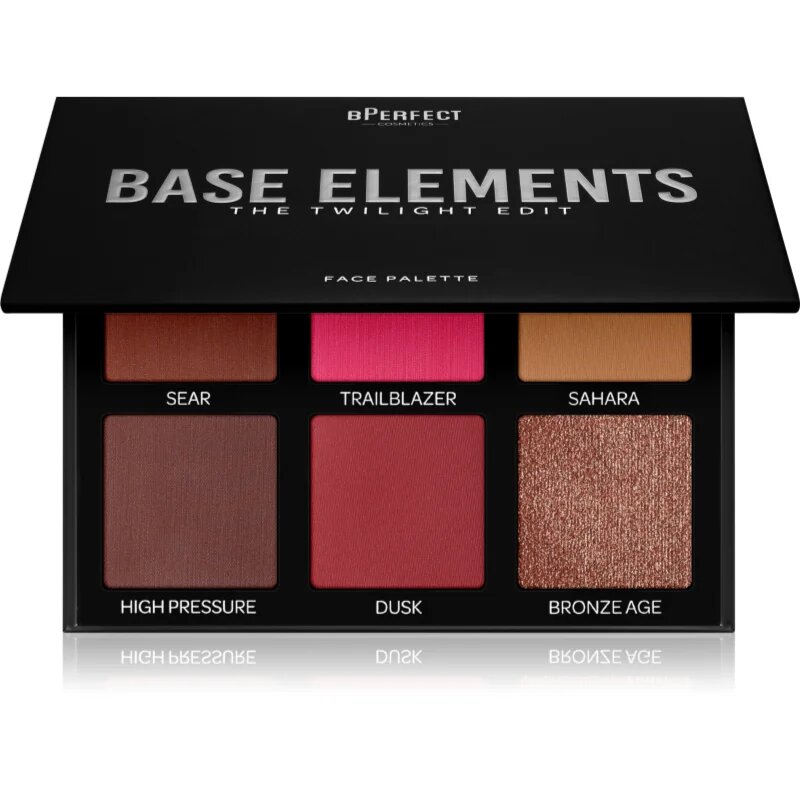 BPerfect Base Elements večnamenska paleta za obraz odtenek The Twilight 27 g