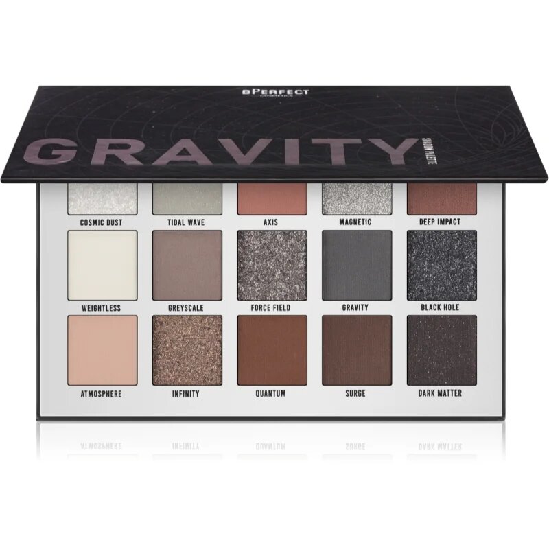 BPerfect Gravity paleta senčil za oči 21 g
