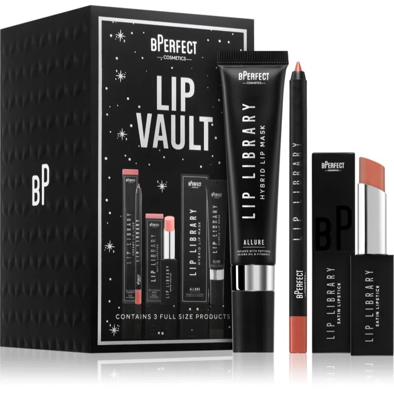 BPerfect Lip Vault darilni set za ustnice