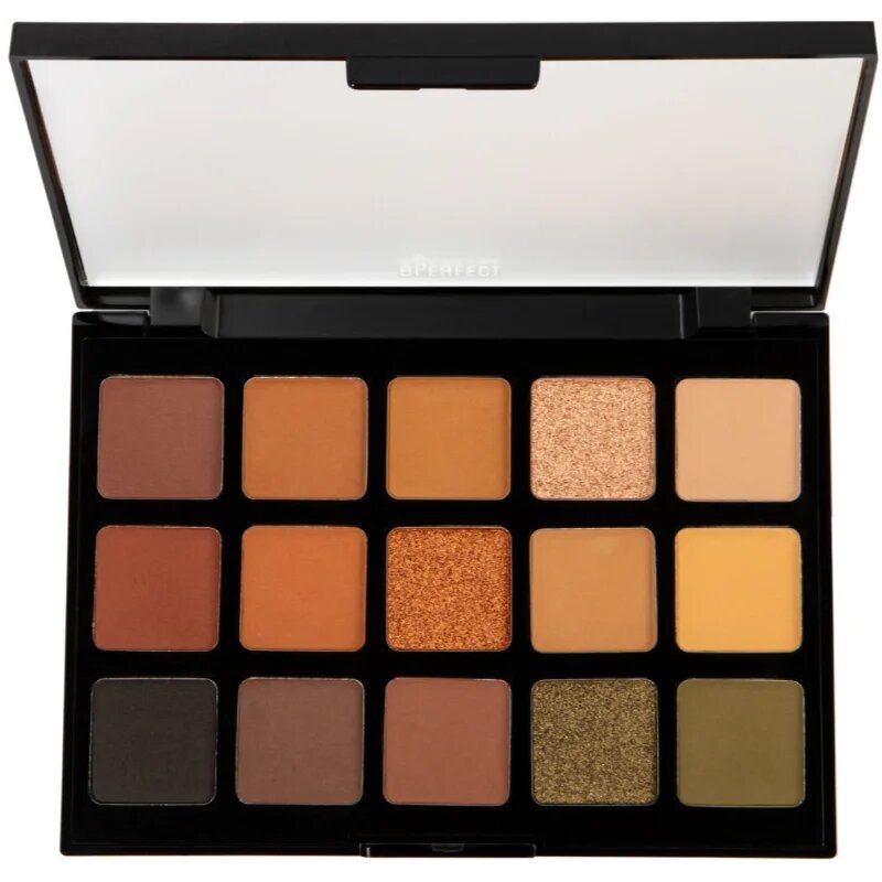 BPerfect Muted II Shadow Palette paleta senčil za oči 22.5 g