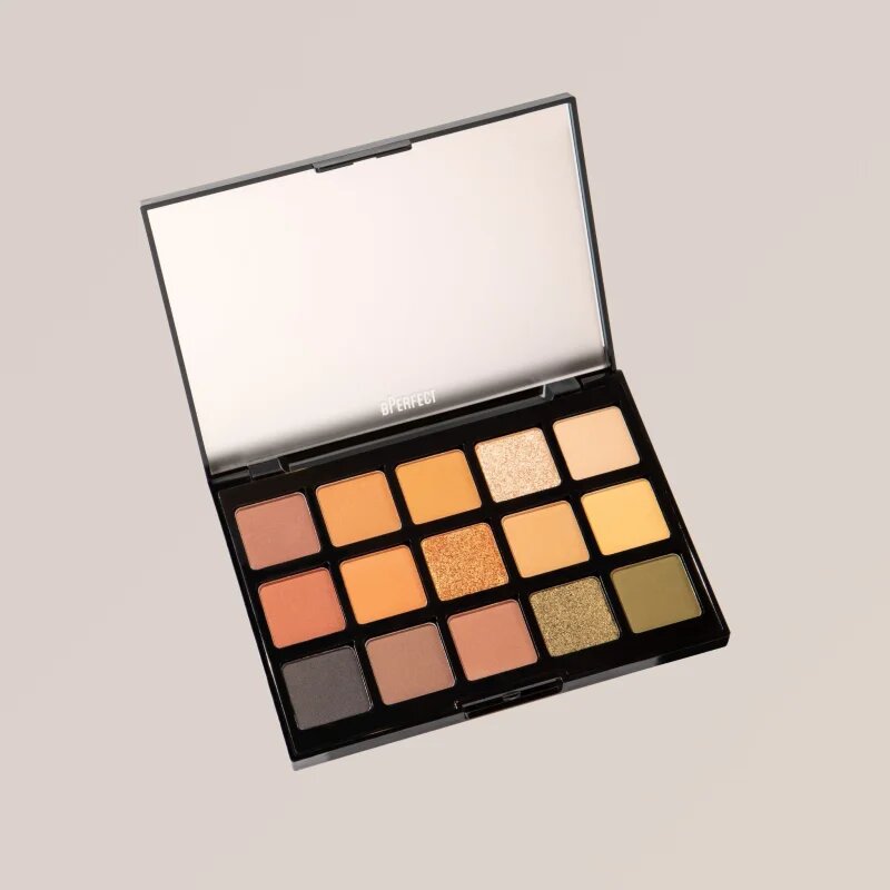 BPerfect Muted II Shadow Palette paleta senčil za oči 22.5 g