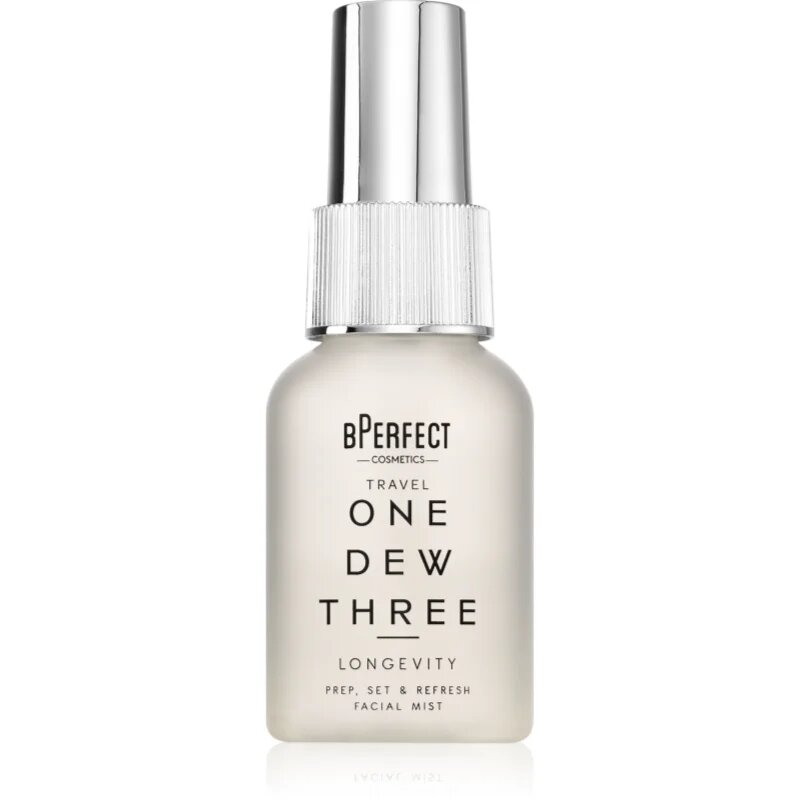 BPerfect One Dew Three pršilo za fiksiranje make-upa z vlažilnim učinkom mini embalaža 30 ml