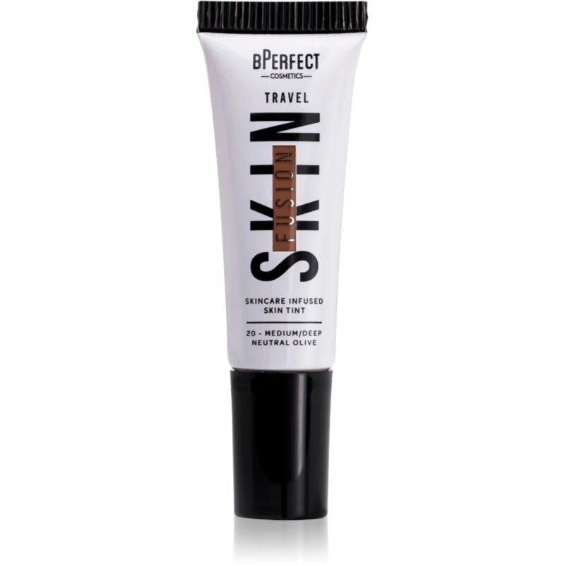 BPerfect Skin Fusion Travel mini tonirana krema potovalno pakiranje odtenek medium/deep neutral olive 10 ml