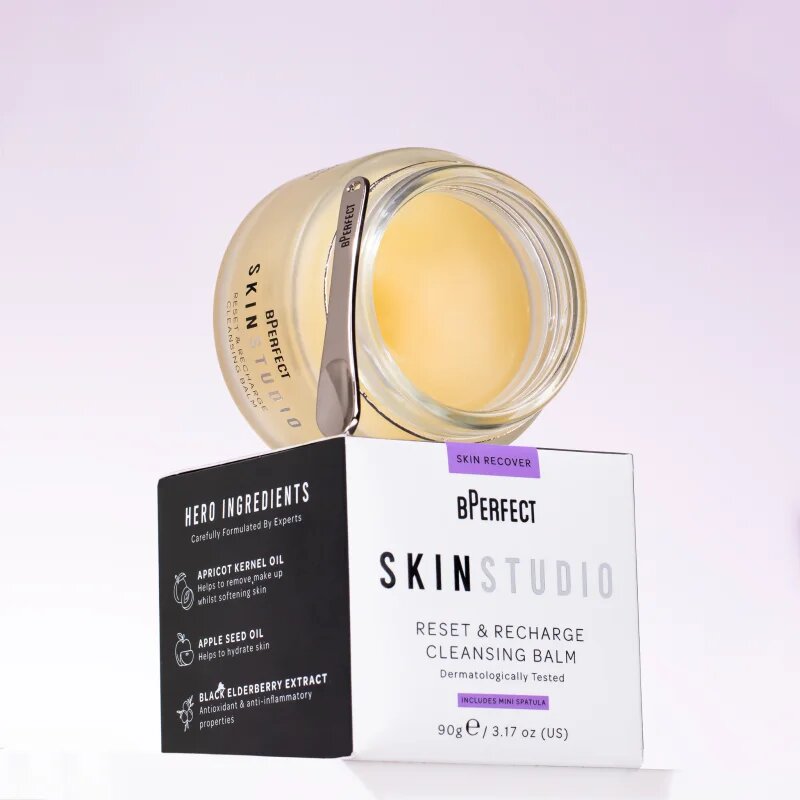 BPerfect Skin Studio Recharge Cleansing Balm čistilni balzam za regeneracijo in obnovo kože obraza 90 ml
