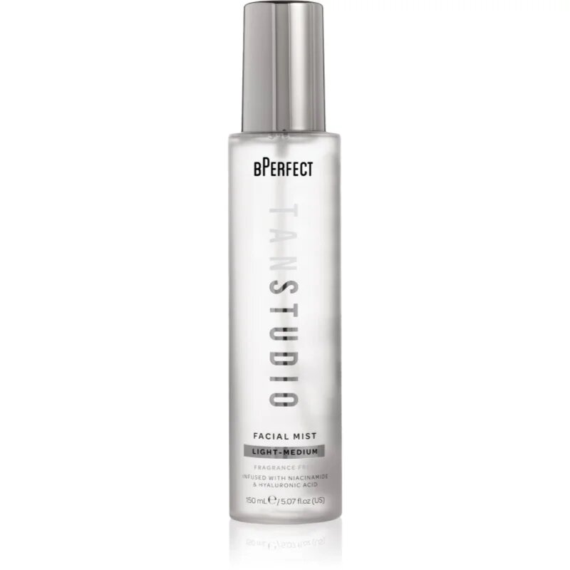 BPerfect Tan Studio Facial Tanning Mist samoporjavitvena meglica odtenek Light/Medium 150 ml