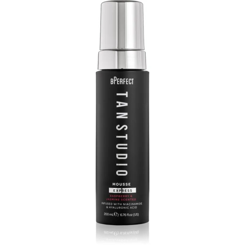 BPerfect Tan Studio Mousse Express samoporjavitvena pena z vonjem Raspberry & Jasmine 200 ml