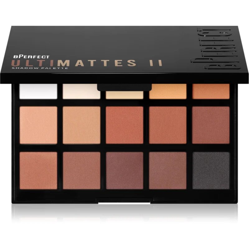 BPerfect Ultimattes II Shadow Palette paleta senčil za oči 22.5 g