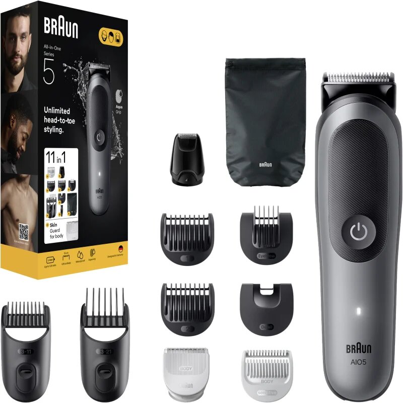 Braun All-In-One Series 5 AIO5560 set za nego las in telesa 1 kos