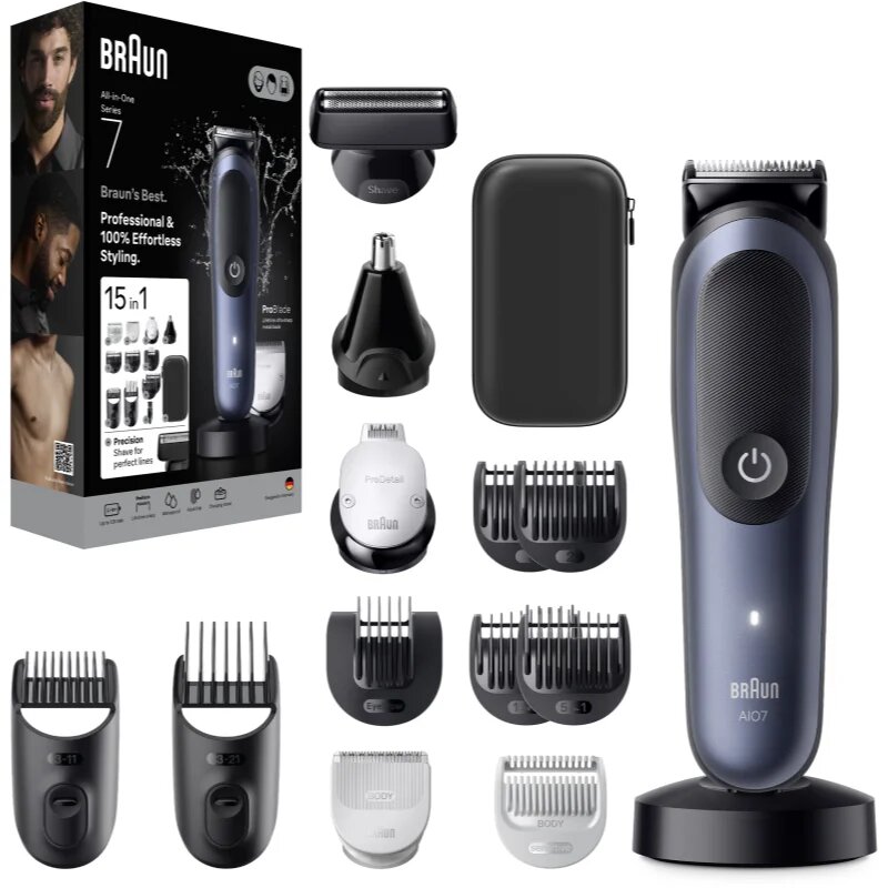 Braun All-In-One Series 7 AIO7580 set za nego las brade in telesa 15 v 1 1 kos