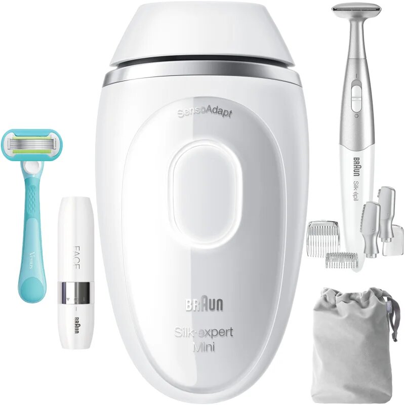 Braun IPL Silk·expert Mini PL1115 IPL epilator za telo obraz predel bikinija in pazduhe 1 kos
