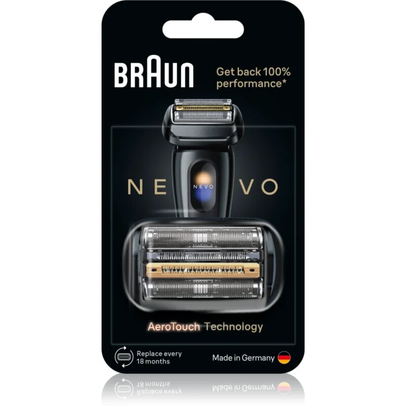 Braun NEVO NEVO-B nadomestne glave za britje z električnim strojčkom 1 kos