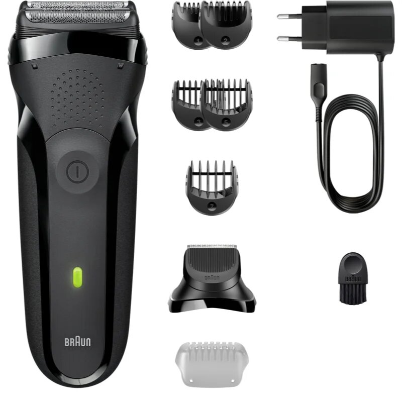 Braun Series 3 300 električni brivnik Black 1 kos
