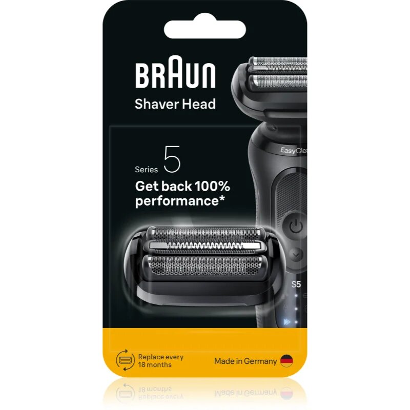 Braun Series 5 54B nadomestne glave za britje z električnim strojčkom 1 kos