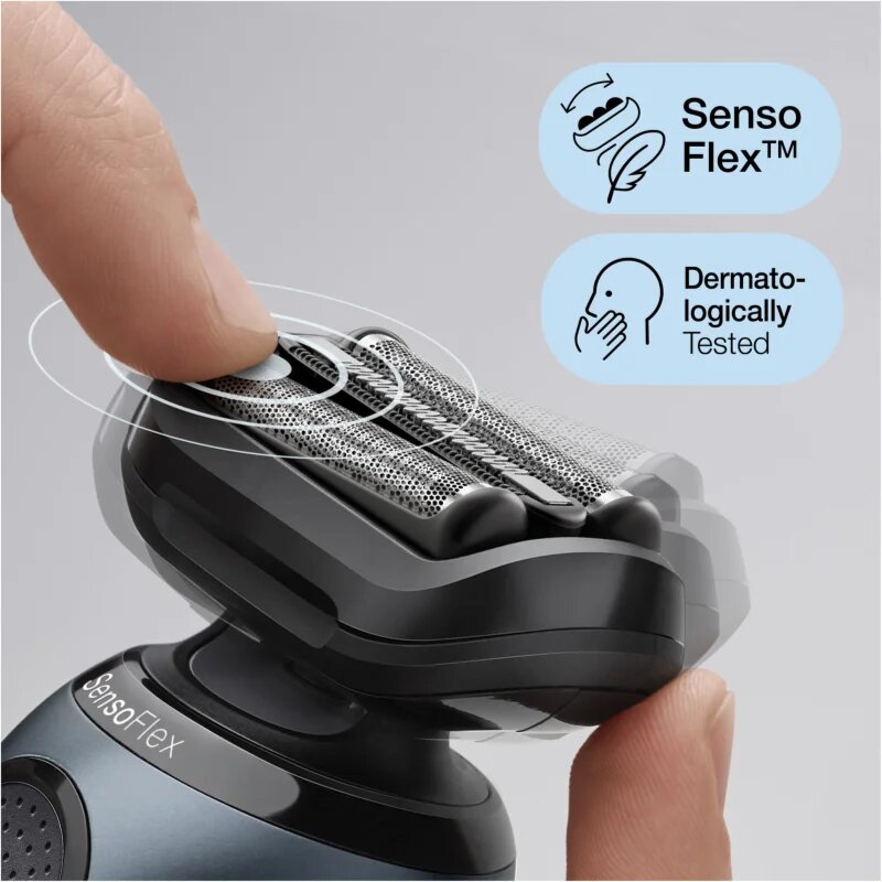 Braun Series 6 61-N1000s električni brivnik Black 1 kos