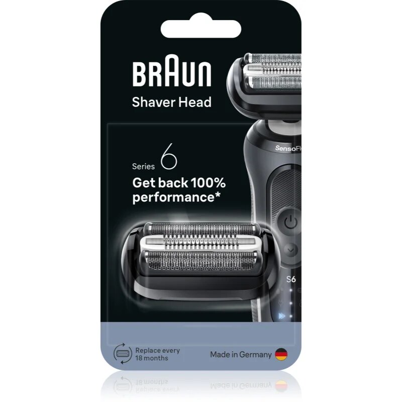 Braun Series 6 64B nadomestne glave za britje z električnim strojčkom 1 kos