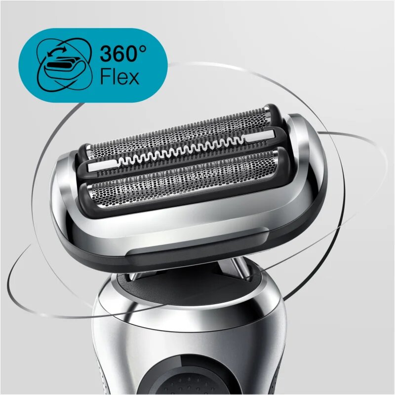 Braun Series 7 71-S7200cc električni brivnik Silver 1 kos