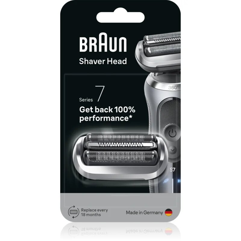 Braun Series 7 74S nadomestne glave za britje z električnim strojčkom 1 kos