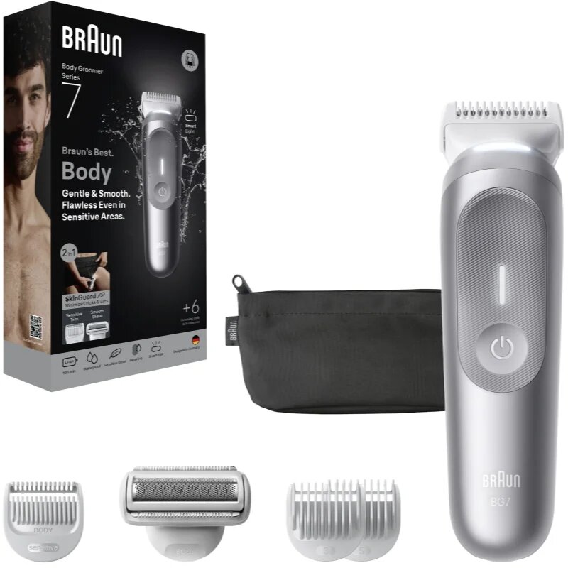 Braun Series 7 BG7550 prirezovalnik za intimne predele in telo za moške 1 kos