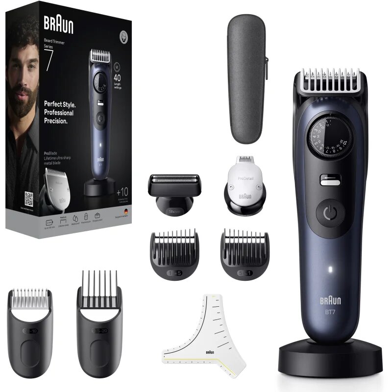Braun Series 7 BT7540 prirezovalnik brade z dodatki 1 kos