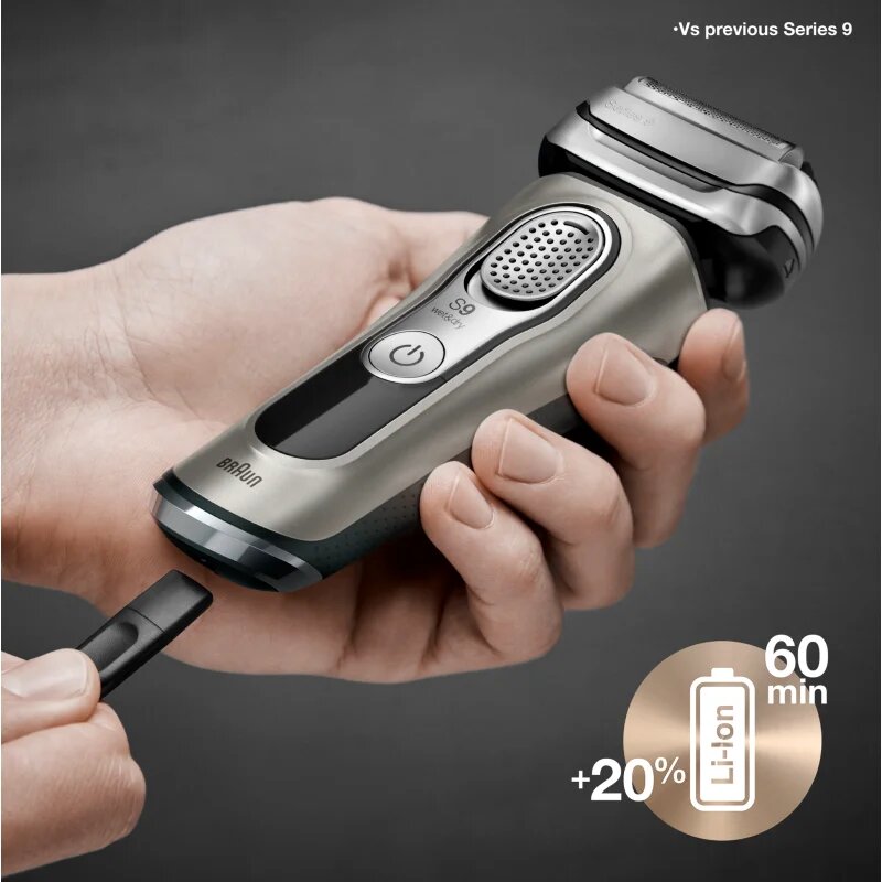 Braun Series 9 9325s Graphite with Charging Stand folijski brivnik 9325s graphite 1 kos