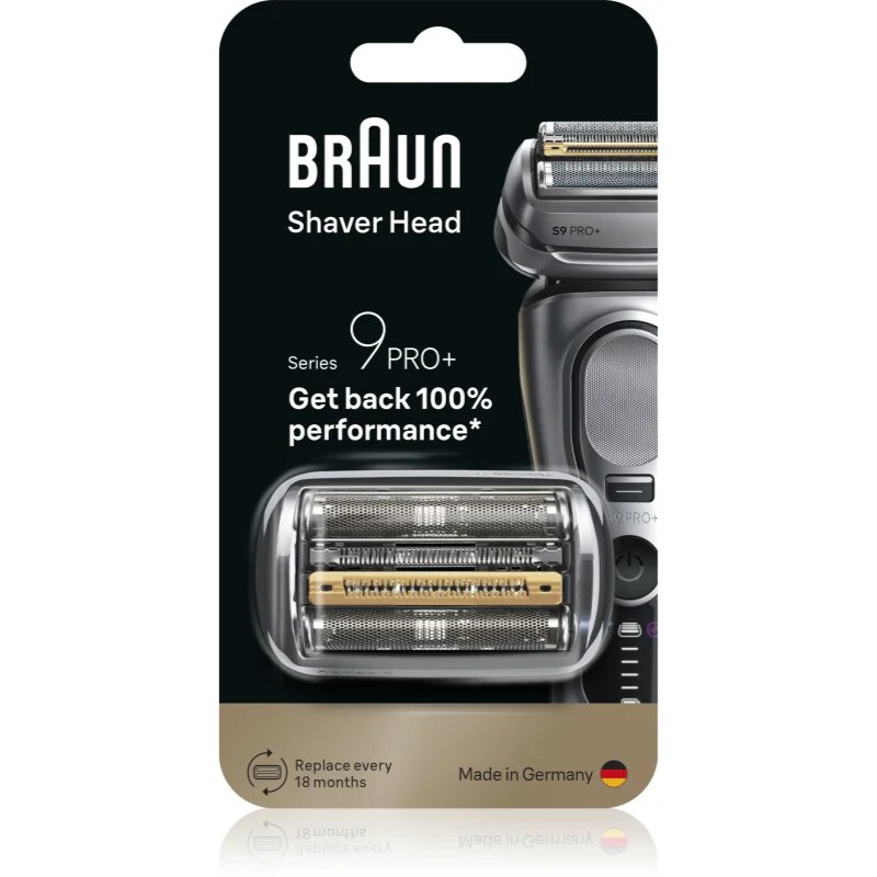 Braun Series 9 96M nadomestne glave za britje z električnim strojčkom 1 kos