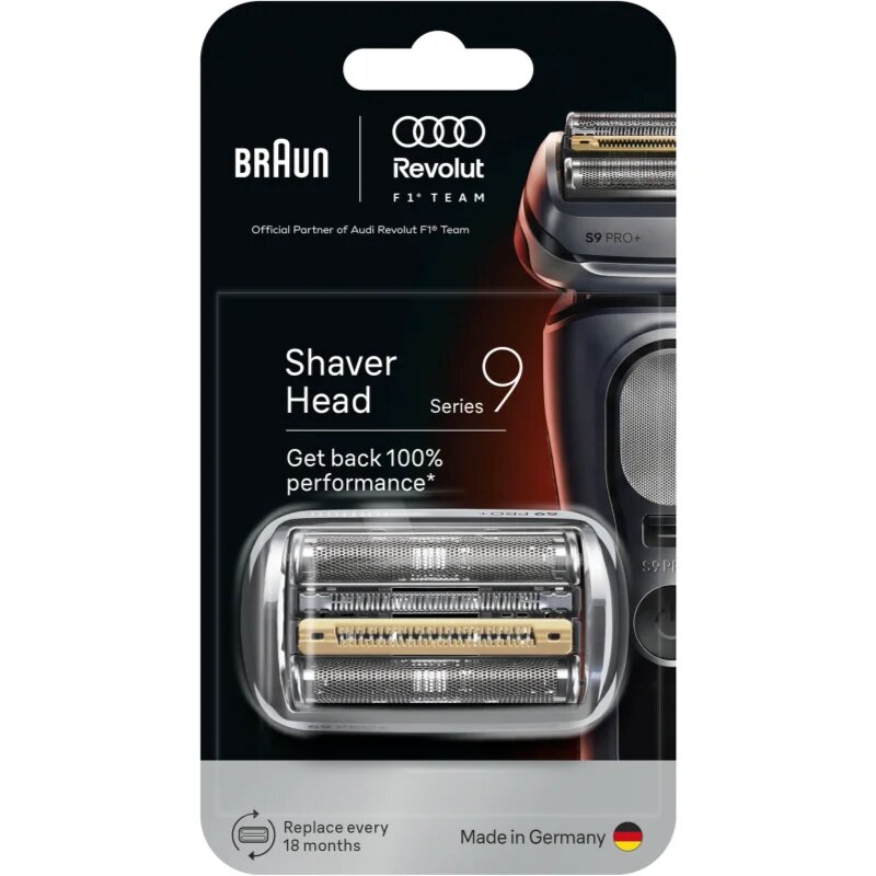 Braun Series 9 96M nadomestne glave za britje z električnim strojčkom 1 kos