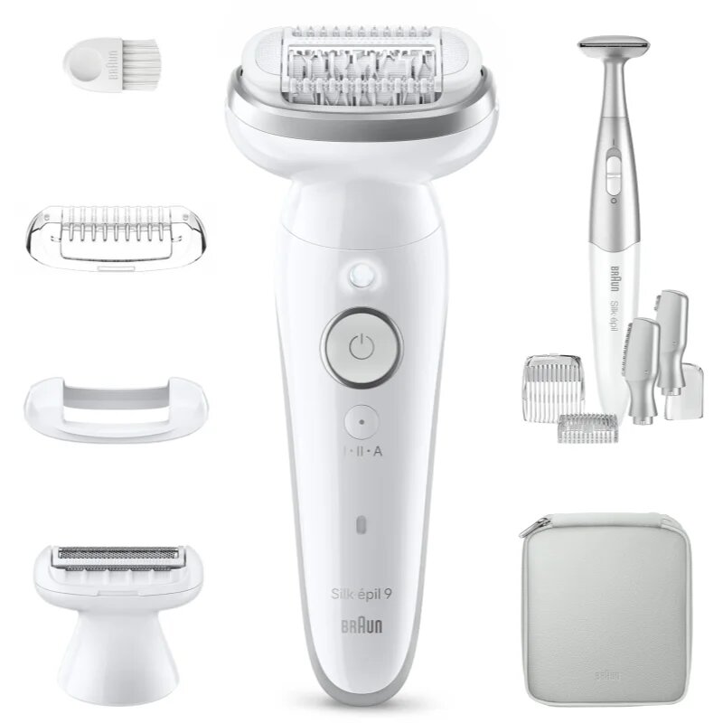 Braun Silk-épil 9 9-241 epilator s popolnoma prilagodljivo glavo za mokro in suho britje 1 kos