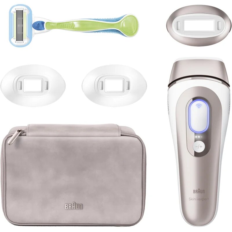 Braun Smart Skin Expert PL7257 pametna naprava IPL za odstranjevanje dlačic za telo obraz predel bikinija in podpazduhe 1 kos