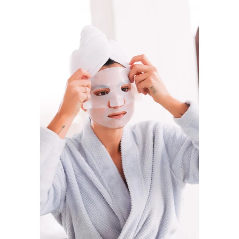 breakout + aid Bio-Collagen Real Deep Mask maska za spanje s kolagenom 1 kos