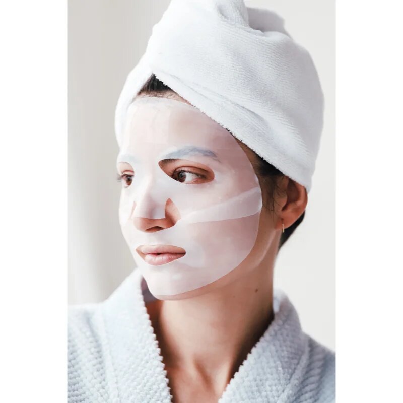 breakout + aid Bio-Collagen Real Deep Mask maska za spanje s kolagenom 1 kos