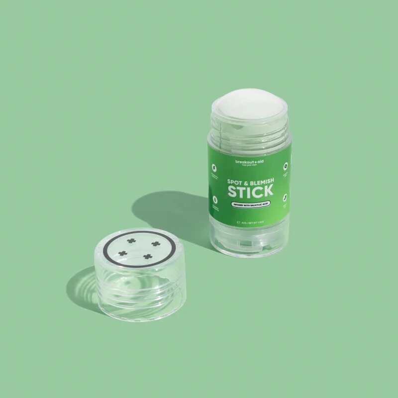 breakout + aid Spot & Blemish Stick maska za obraz iz kaolina za problematično kožo 40 g