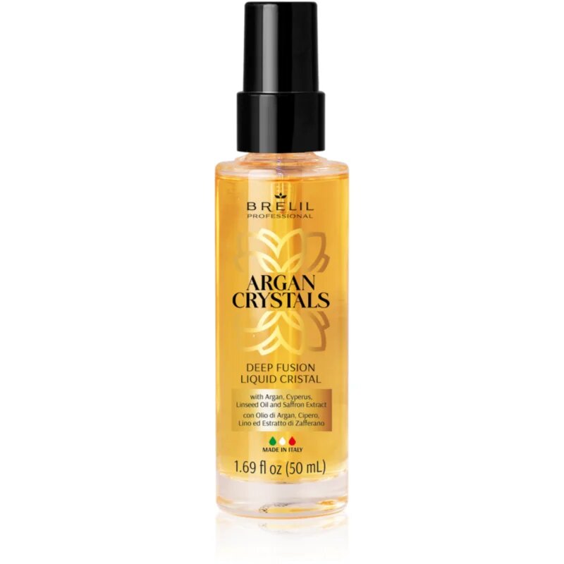 Brelil Professional Cristalli di Argan Extreme Brilliance posvetlitveni tekoči kristali za suhe lase 50 ml