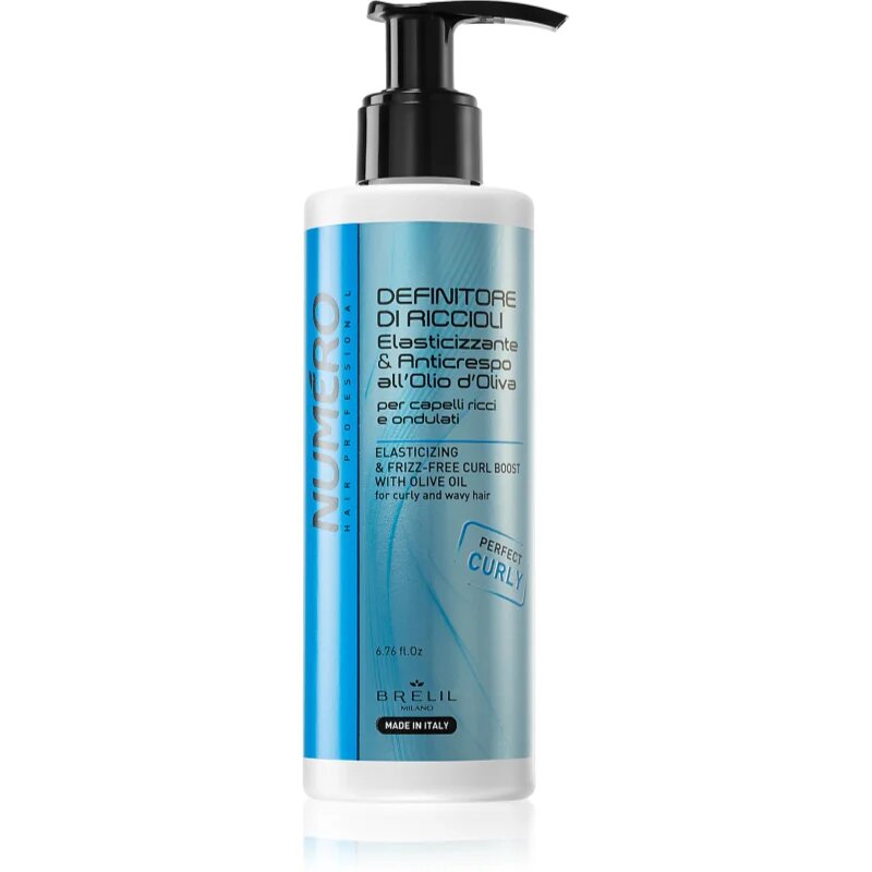 Brelil Professional Elasticizing & Frizz-Free Curl Boost krema za valovite lase 200 ml