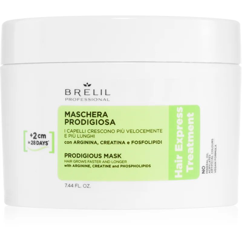 Brelil Professional Hair Express Prodigious Mask maska za okrepitev in rast las 220 ml