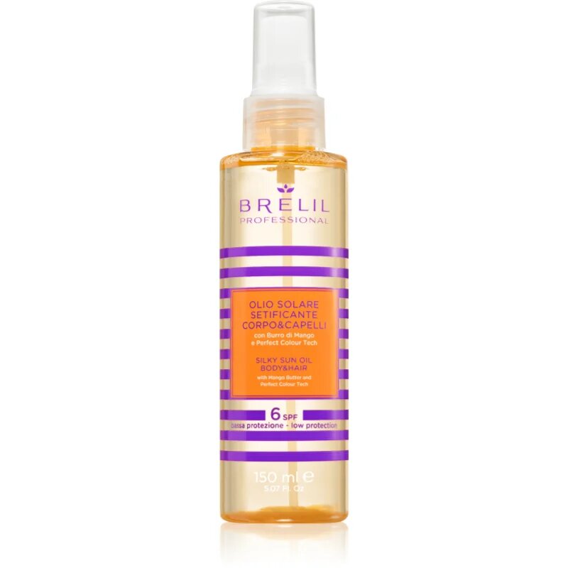 Brelil Professional Invisible Sun Micro-Protector Spray olje za lase in telo 150 ml