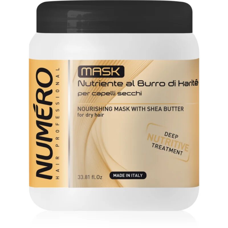 Brelil Professional Nourishing Mask hranilna maska z karitejevim maslom za suhe lase 1000 ml