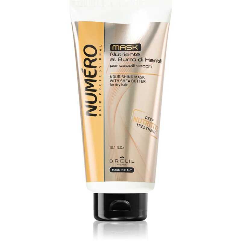 Brelil Professional Nourishing Mask hranilna maska z karitejevim maslom za suhe lase 300 ml