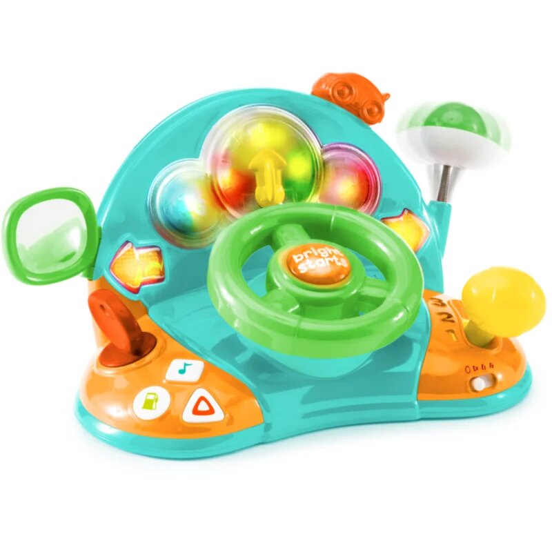 Bright Starts Lights & Colors Driver aktivnostna igrača z melodijo 6 m+ 1 kos