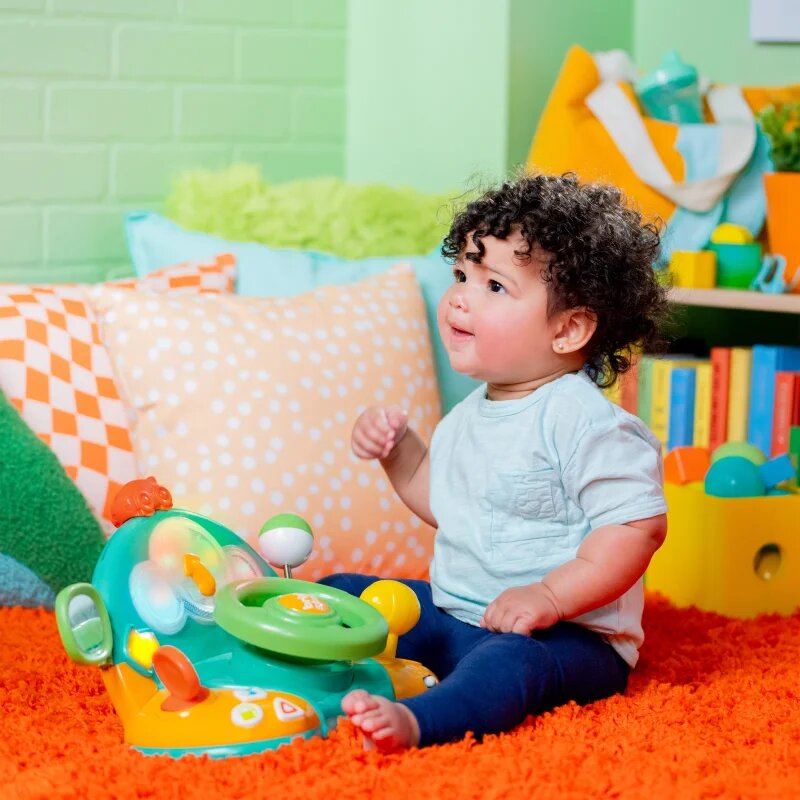 Bright Starts Lights & Colors Driver aktivnostna igrača z melodijo 6 m+ 1 kos