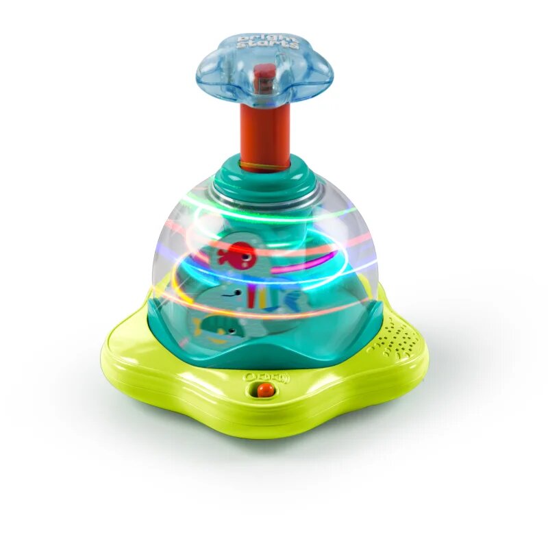 Bright Starts Press & Glow Spinner aktivnostna igrača z melodijo 6 m+ 1 kos