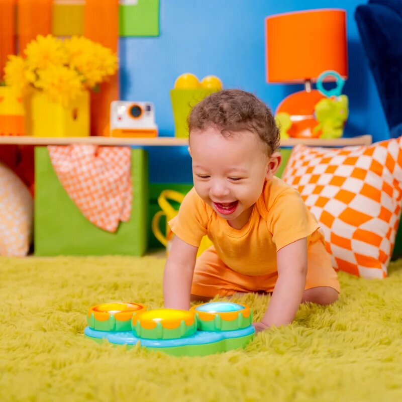 Bright Starts Safari Beats aktivnostna igrača z melodijo 3 m+ 1 kos