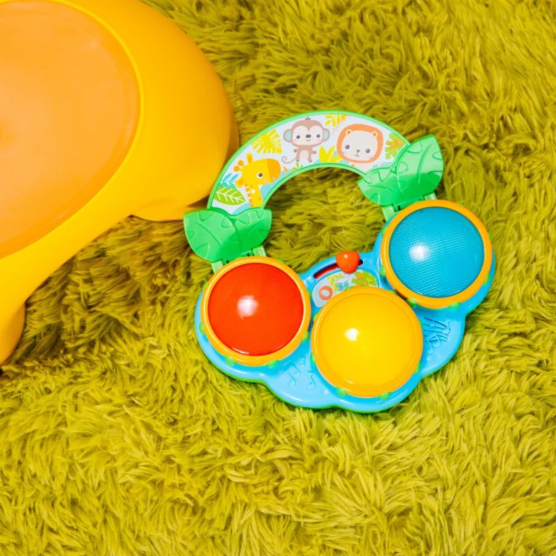 Bright Starts Safari Beats aktivnostna igrača z melodijo 3 m+ 1 kos