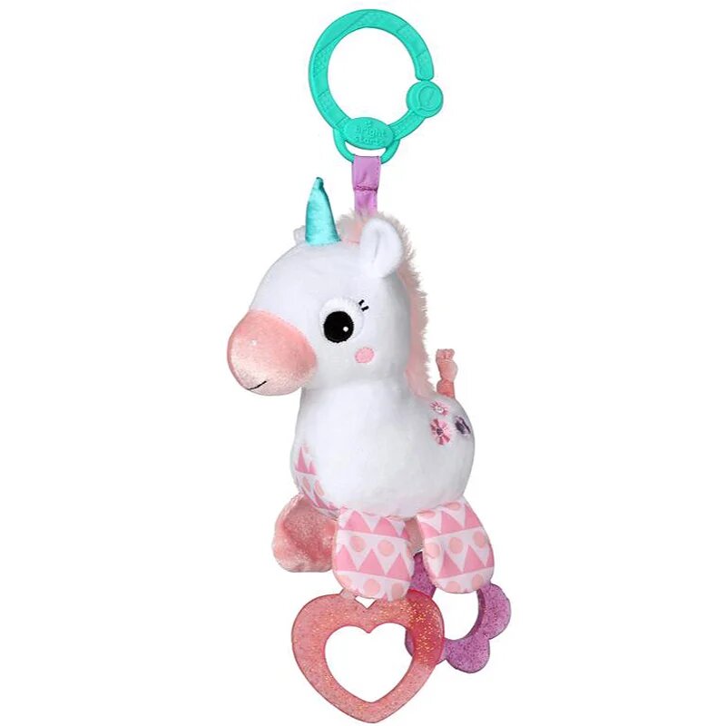 Bright Starts Sparkle & Shine kontrastna viseča igrača 0 m+ Unicorn 1 kos