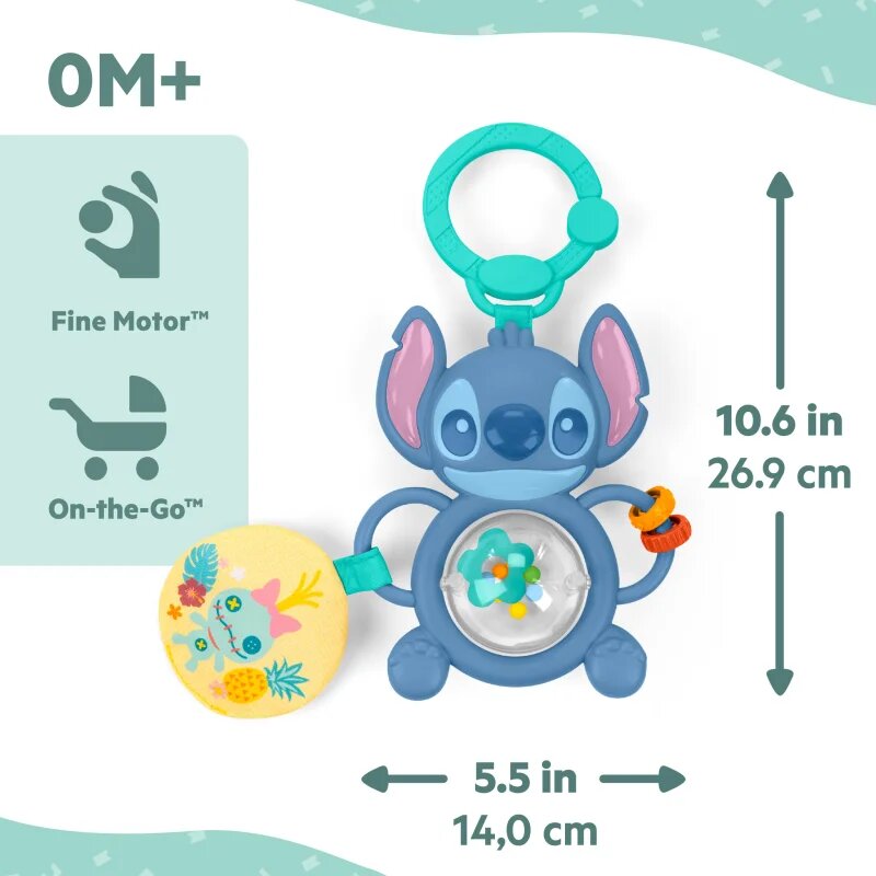 Bright Starts Stitch Tummy Tumble aktivnostna igrača 1 kos