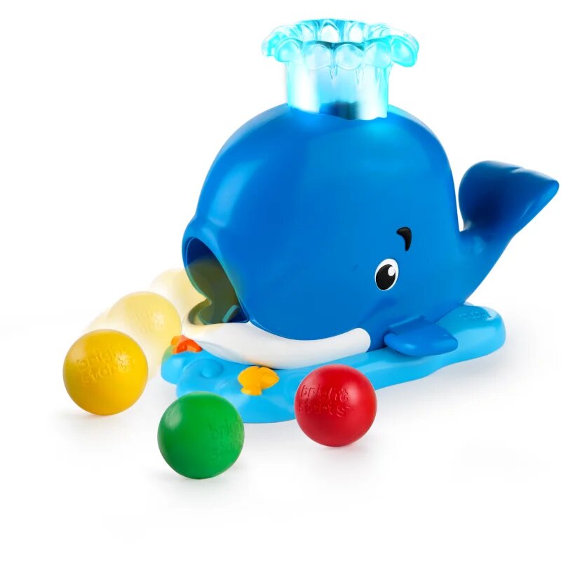Bright Starts Whale Popper glasbena igrača 6m+ 1 kos