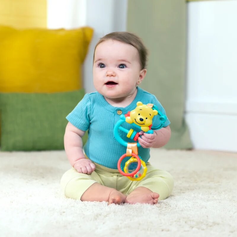 Bright Starts Winnie the Pooh Busy Bear aktivnostna igrača 1 kos