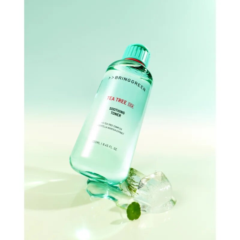 BRINGGREEN Tea Tree Cica Soothing Toner pomirjajoči tonik z vlažilnim učinkom 250 ml