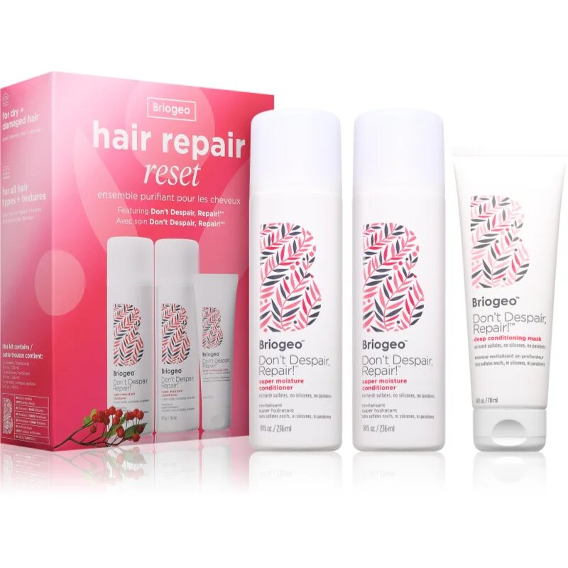 Briogeo Hair Repair darilni set za lase za ženske