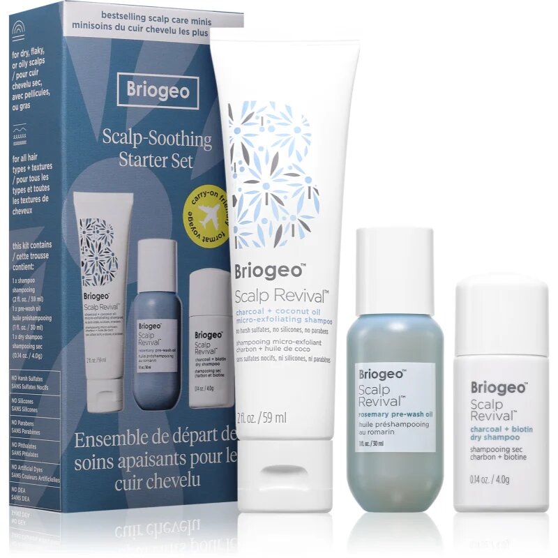 Briogeo Scalp-Soothing Starter Set darilni set za lase za ženske