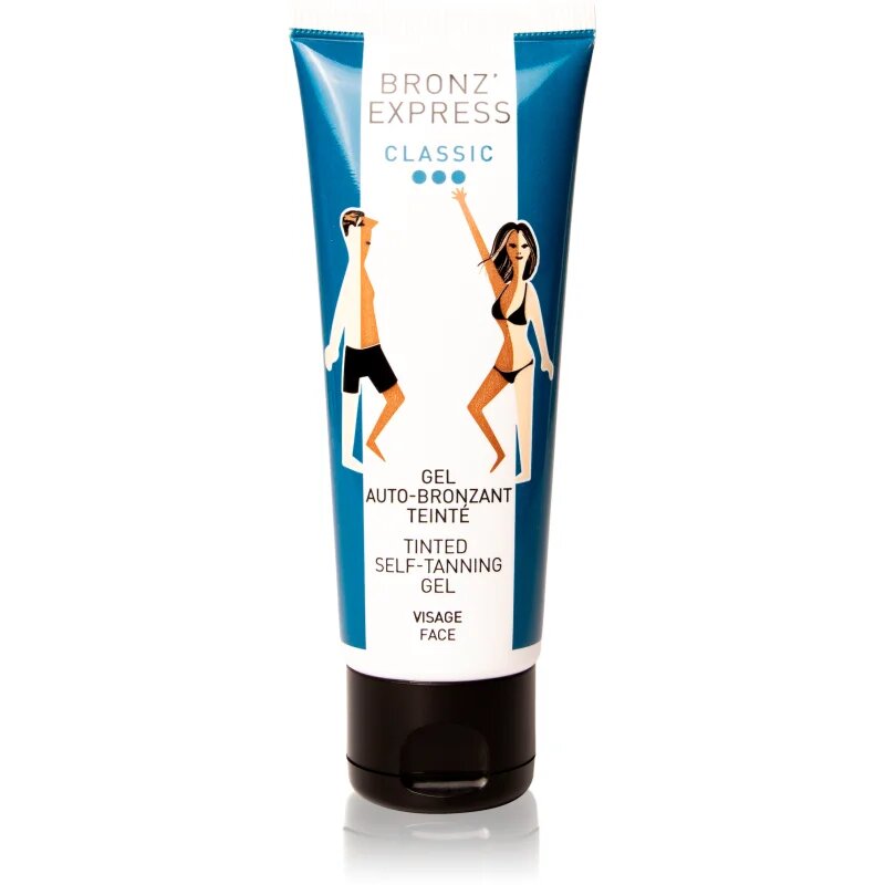 Bronz'Express Immediate Effect Classic samoporjavitveni gel za obraz 75 ml